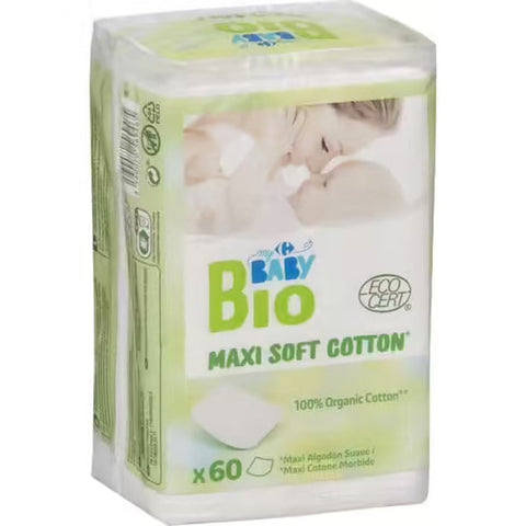 ORGANIC COTTON PADS 60PC (#118387)