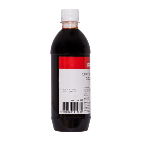CHOCOLATE BROWN COLOUR LIQUID 500ML (#422)