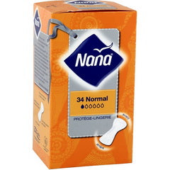 REGULAR PANTY LINERS 34PC (#119328)