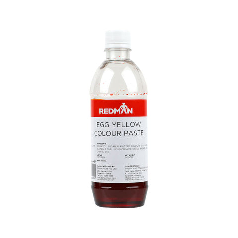 EGG YELLOW COLOUR PASTE 500G (#457)