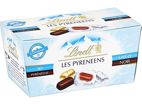 PYRENEENS MILK AND DARK CHOCOLATE 175G (#122444)