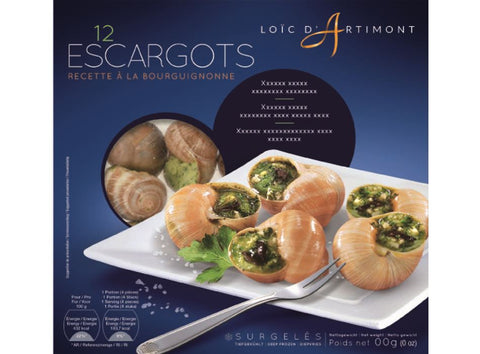 FROZEN ESCARGOTS 12PC (#107547)
