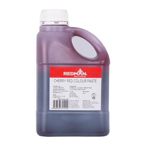 CHERRY RED COLOUR PASTE 1KG (#465)