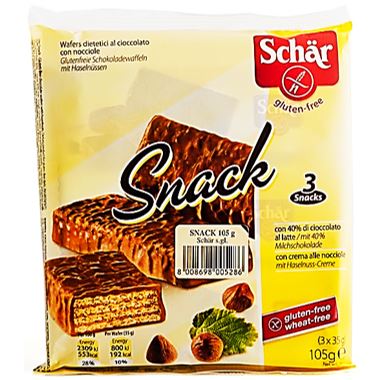 GLUTEN-FREE CHOCOLATE WAFERS 105G (#116487)