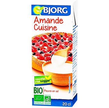 ORGANIC ALMOND CREAM 20CL (#127995)