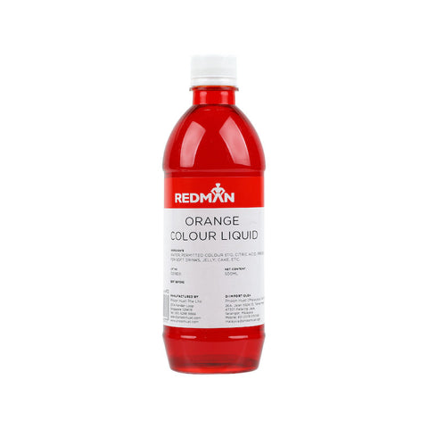 ORANGE COLOUR LIQUID 500ML (#472)