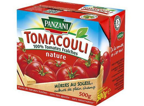 PANZANI TOMACOULI PLAIN PUREE 505G (#127791)