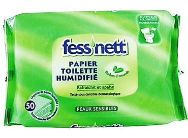 WET TOILET TISSUE 50PC (#126938)