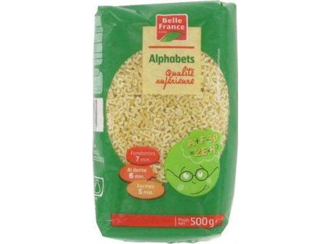 ALPHABET PASTA 500G (#117681)