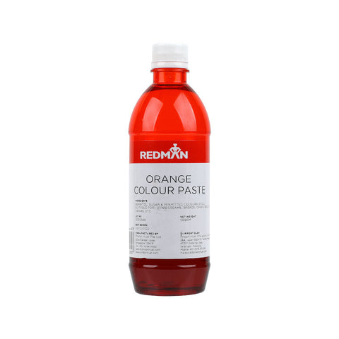 ORANGE COLOUR PASTE 500G (#477)