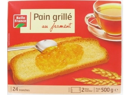 WHEAT TOAST SLICES 500G (#118050)