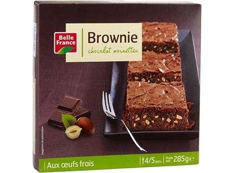 CHOCOLATE HAZELNUT BROWNIES 285G (#122425)