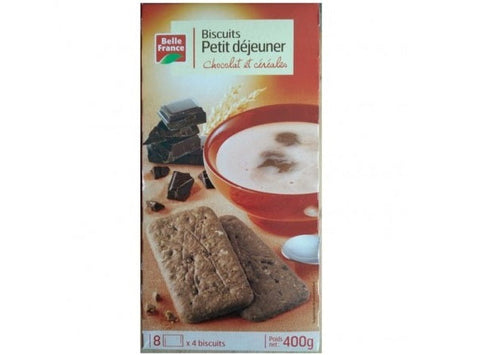 CHOCOLATE CEREAL BISCUITS 400G (#118096)