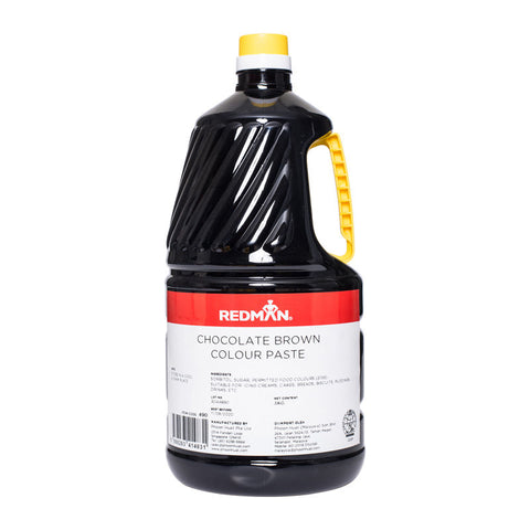 CHOCOLATE BROWN COLOUR PASTE 3KG (#490)