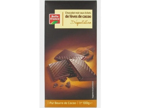 DARK CHOCOLATE COCOA BEAN CHIPS 100G (#116035)
