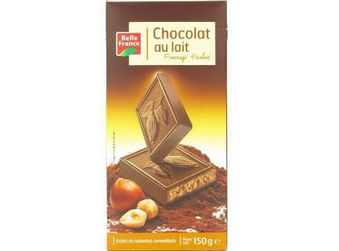 PRALINE FILLED MILK CHOCOLATE 150G (#122377)