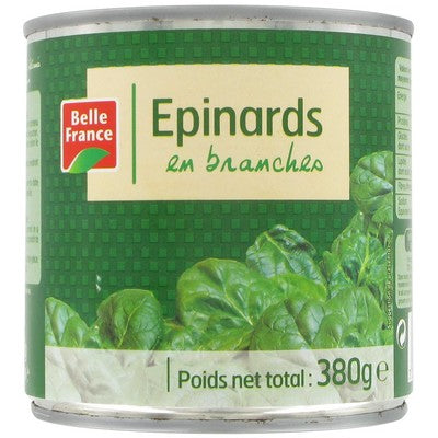 CHOPPED SPINACH 395G (