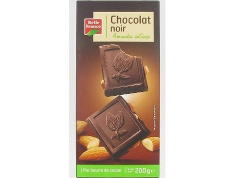 DARK CHOCOLATE WHOLE ALMONDS 200G (#116074)
