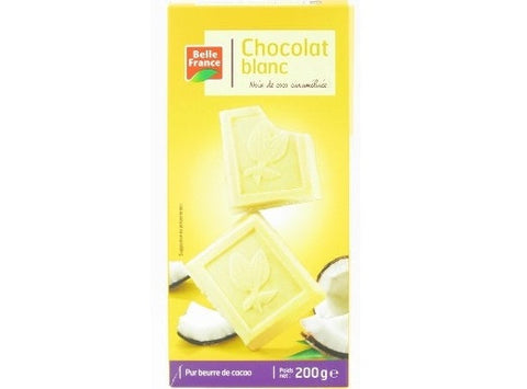 WHITE CHOCOLATE WITH COCONUT 200G (#116082)