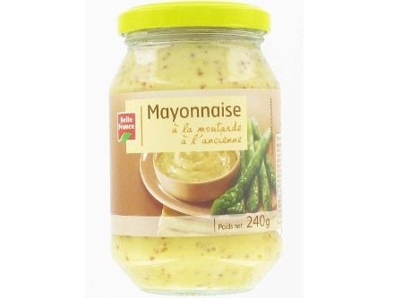 MAYONNAISE WITH OLD-FASHIONED MUSTARD 240G (#120317)