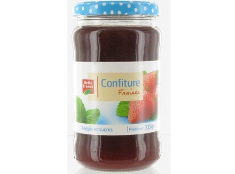 LOW SUGAR STRAWBERRY JAM 335G (#120419)