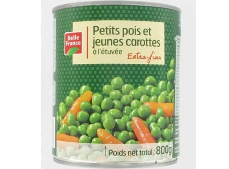 EXTRA FINE PEAS AND CARROTS 800G (#116888)