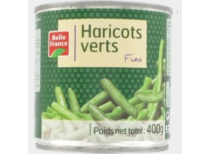 FINE FRENCH BEANS 400G (#116737)