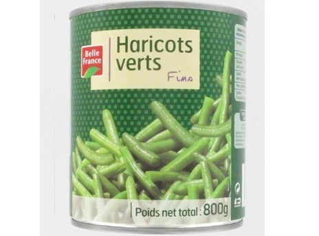 FINE FRENCH BEANS 800G (#116735)