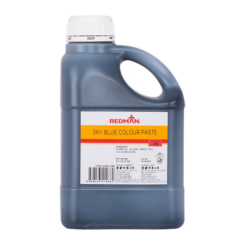 SKY BLUE COLOUR PASTE 1KG (#498)