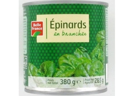 SPINACH LEAVES 400G (#116727)