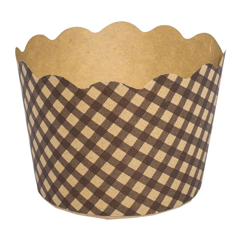 BAKING CASE CHECK 75X60MM 100PCS (#50005)