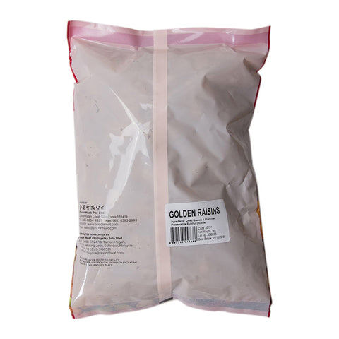 DRIED GOLDEN RAISINS 1KG (#50131)