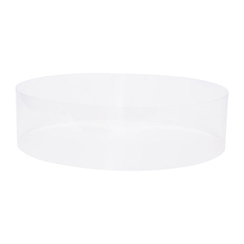 CAKE WRAP OPS PLATE 6X72CM 0.25M/M 100PC (#50179)