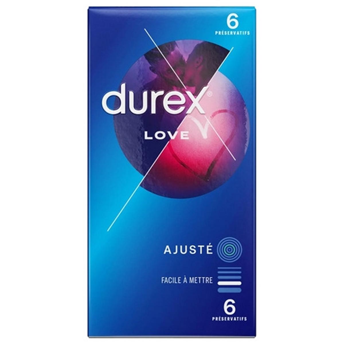 LOVE CONDOMS 6PC (