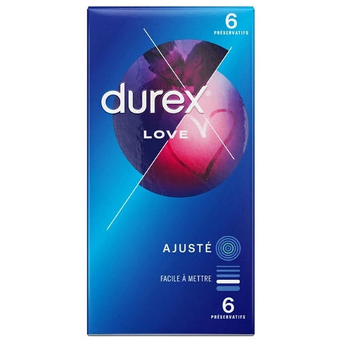 LOVE CONDOMS 6PC (#119406)