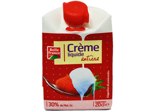 HEAVY WHIPPING CREAM 30%FAT 20CL (#122465)