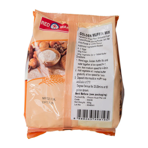 GOLDEN MUFFIN MIX 500G (#50436)