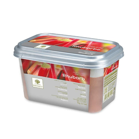 FROZEN RHUBARB FRUIT PUREE 1KG (#50474)
