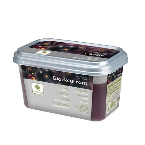 FROZEN BLACKCURRANT PUREE 8021 1KG (#50493)