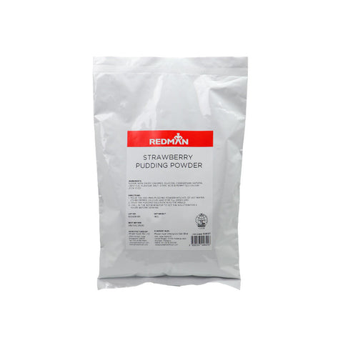 STRAWBERRY PUDDING POWDER 1KG (#50557)
