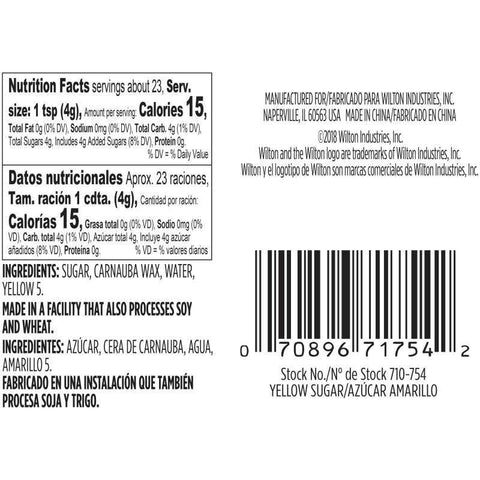 YELLOW SPARKING SUGAR 710-754 (#50785)