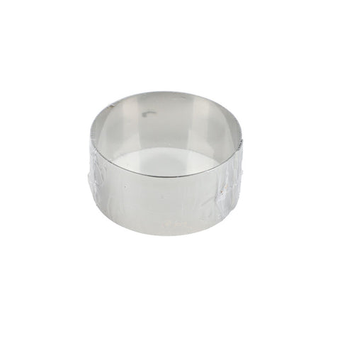 TART RING ROUND S/S 6.5X3.2CMX0.8MMT (#51089)