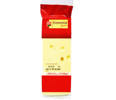 BLOC EMMENTAL 250G.BF (#112066)