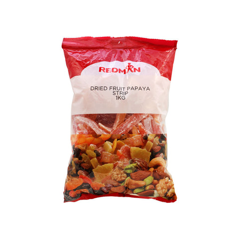 DRIED PAPAYA STRIPS 1KG (#51264)