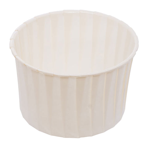 SOUFFLE BAKING CASE WHITE 60X44MM 50PC (#51593)