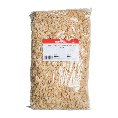 DRIED DICED GINGER 5KG (#51723)