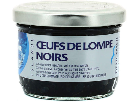 BLACK LUMPFISH ROE 100G (#115916)