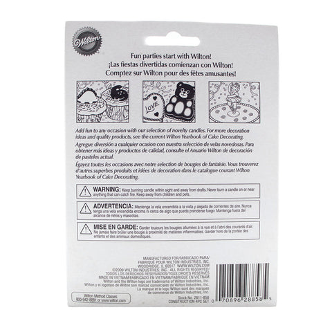 CONSTRUCTION CANDLE SET 2811-858 (#51892)