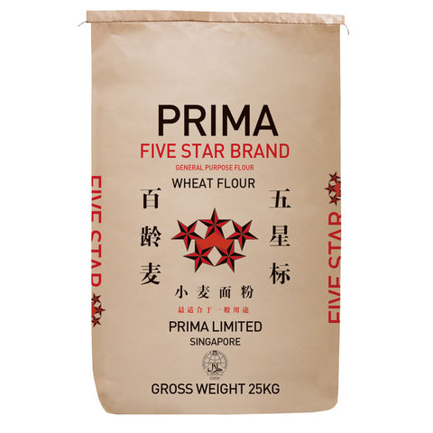 FIVE STAR ALL PURPOSE WHEAT FLOUR 25KG (#51965)