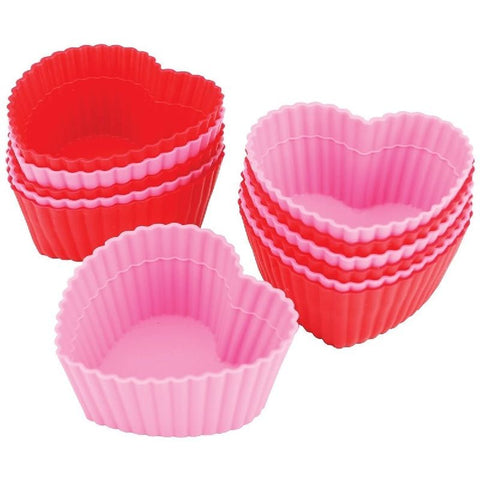 SILICONE BAKING CUP HEART (#52030)